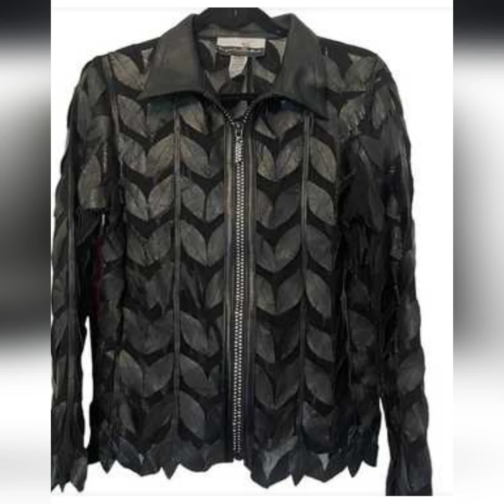 unique braun  jacket .New Condition